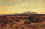 Samuel Colman Desert Encampment USA oil painting artist